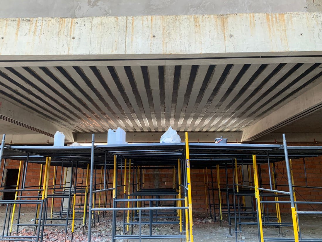 Últimos trabalhos da FiberTeam Reforço Estrutural